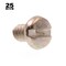 Prime-Line #2-56 x 1/8 in Slotted Pan Machine Screw, Plain 316 Stainless Steel, 25 PK 9134118 - alternate 2
